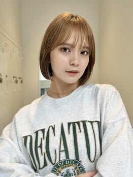 ピカイチテンジン エムスラッシュ(pikAicHi Tenjin×M.SLASH)の写真/【天神/赤坂】[水素カラー]でダメージを最小限に抑え,理想のカラーと髪質改善を同時に実現♪グレイカラー◎