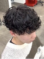 リップス 立川(LIPPS)&nbsp;ツーブロック 刈り上げ 外国人風 プードルパーマ