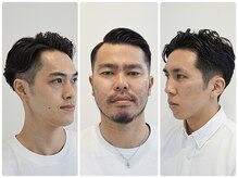 セイムオールド(SAME OLD)の雰囲気（メンズショート、カリアゲ、フェードスタイル。）