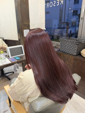 ヘア フィックス リュウ リゾート(hair fix RYU Resort) 艶髪ストレート!