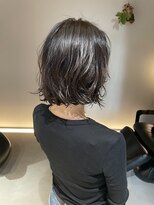 エノウ(enow)&nbsp;ボブ×ニュアンスパーマ　enow赤坂
