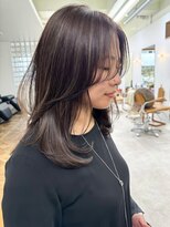 ヘアサロン リボーン(Hair salon Reborn) 王子ボブ白髪ぼかしハイライトショートボブレイヤー20代30代40代