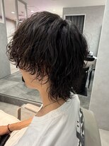 トゥーン 川崎店(TOON) シャドウ波巻きパーマ/長めウルフ