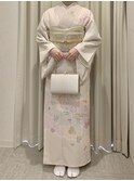 銀座訪問着レンタル 銀座訪問着着付け 銀座訪問着持込み