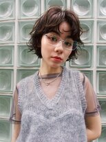 ユルクメゾンシティ 名古屋(JURK MAISON CITY) 名古屋/ダークパープル/ナチュラルショート/ミルクブラウン/夏