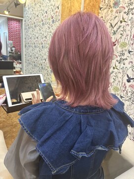 モーメント(moment) ピンクバイオレット　ダブルカラー　ハイトーン