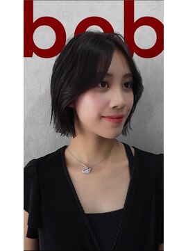フランチェスカドットボブ(francesca.bob) チェリーレッド×レイヤーボブ【田野剛大】