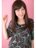 大人のナチュラルストレートロング☆