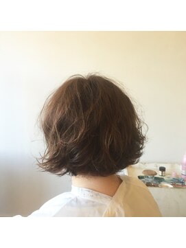 カタチヘアー(HAIR) 。。。。。。。。。。ボブパーマのカタチ。。。。。。。。。。。