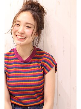 ノアパルフェ 銀座(noah parfait) 【noah parfait銀座】可愛くお団子アレンジ♪