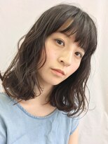 チェルシー 表参道&nbsp;学生限定　伸ばしかけのミディアムには「Wワンカールパーマ」