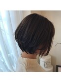 前下がりボブ