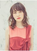 無造作ミディアムレイヤー