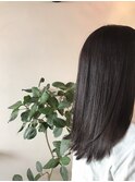 ローレイヤーロング×弱酸性ナチュラルストレート