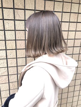 サロンドミルク 溝の口店(salon de MiLK) 透けカラーで艶髪に!!大人気のミルクティーベージュ♪