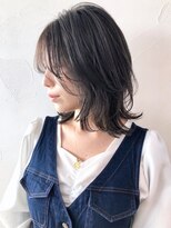 アイティー バイ アルバム 中野店(IT by ALBUM)&nbsp;ウルフレイヤー_スリークボブ厚めバングローライト_ba287881