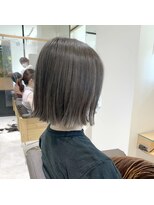 ルディー バイ ヘアーポケット(rudii by HAIR POCKET)&nbsp;切りっぱなし×グレー