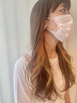 ネオリーブ シュシュ 神保町店(Neolive susu) 欲張り2色インナーカラー☆