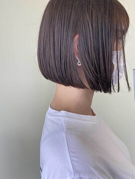 バブー バイ ビューティービースト アカデミー 広島店(ba-boo) 切りっぱなしボブ