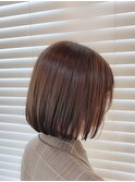モカブラウンボブ