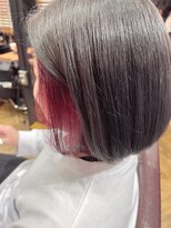 オーブ ヘアー リリー 博多2号店(AUBE HAIR lily)&nbsp;インナーカラーペールピンク！