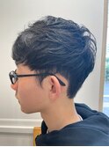 【ルイstyle】くせ毛を生かした刈り上げマッシュ
