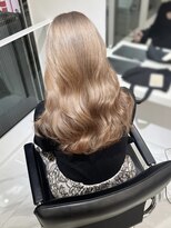 ランテルディ 渋谷(LANTERDIT)&nbsp;【LANTERDIT】ケアブリーチ使用♪ 艶々ベージュカラー♪