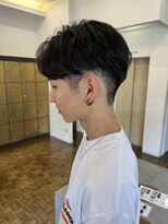 ヘアーアイスカルテット(HAIR ICI QUARTET)&nbsp;30代40代メンズセンターパート清潔感ビジネス好感度モテ髪