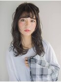 ☆月曜営業☆【ojiko.】大人可愛い簡単ハーフアップ
