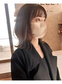 【VALLEY  hair  care&spa】大人可愛い外はねミディアム