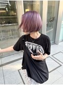 ファンシーピンク/ハイトーンボブ/インナーレイヤー