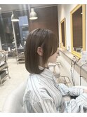 顔周りレイヤー×ボブスタイル
