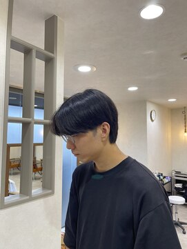 ソーエン バイ ヘッドライト 九大学研都市店(soen by HEADLIGHT) センターパート、ダークアッシュ