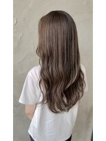 ヘアーアンドケアブラスト(HAIR CARE Blast) 韓国風透明感カラーブリーチなしのミルクティーグレージュ
