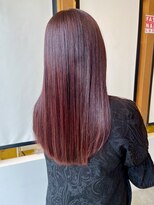 サラビューティーサイト 志免店(SARA Beauty Sight)&nbsp;ブリーチなし　チェリーレッド☆小林