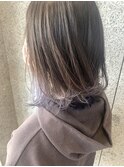 裾カラー×ブルーバイオレット