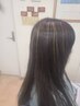 【non限定カット+白髪染め+トリートメント(ヘッドマッサージ付き)】