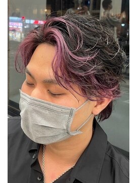 ランズ(LANDS) メンズカット　フェイスフレーミング　【韓国ヘア 大阪 梅田】