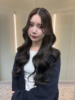 ボタン ハカタ(VOTAN hakata) 市野瀬裕奈/博多/韓国ヘア/レイヤーカット/センター分け/顔周り