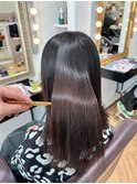 梅雨前に髪質改善美髪矯正♪