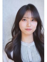 アマトウキョウ アユンチェ(AMA TOKYO×AYUNCHE)&nbsp;韓国ヘア　2wayバング  レイヤーカット くびれヘア  顔周り