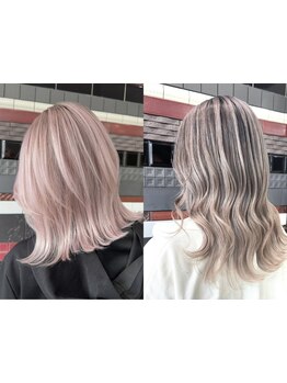 髪に優しいデザインカラーで憧れのStyleを実現!初めての方も安心の仕上がりに◎[問屋町/北長瀬駅/学割U24]