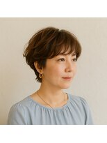 スープレックス ヘアーデザイン(SOUPREX HAIR DESIGN)&nbsp;SOUPREX大人美フォルムショート　20代 30代 40代 50代 60代学割