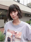 【ami style】ボブパーマ　前髪ぱっつんパーマ