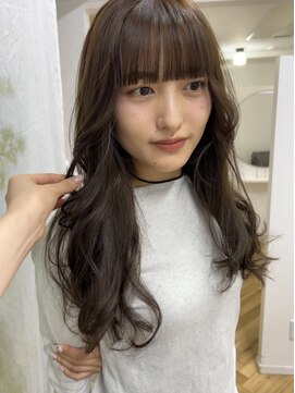 キー(kii) 透明感カラー/福岡美容室/半個室サロン/ベージュカラー