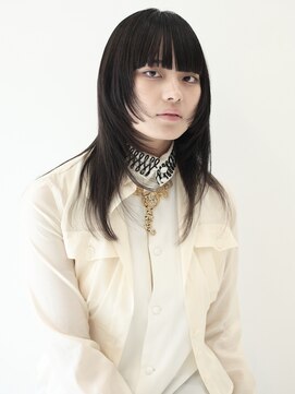 ココ 本八幡(KOKO) 黒髪クラゲヘアーオリーブグレー小顔ココアベージュ丸型ミディ