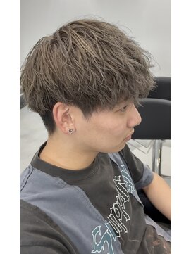 レム 長野青木島店(REM) グレージュ/メンズハイトーン