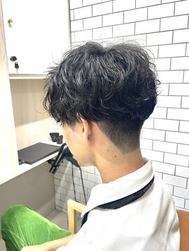 ハツ 橋本(HATSU) ナチュラルな動きを☆シャドウパーマ!