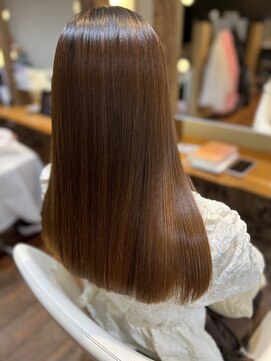 アールヌーベルヴァーグ(ar nouvelle vaugue) 柔らかストレート/しっとりまとまる自然なストレート