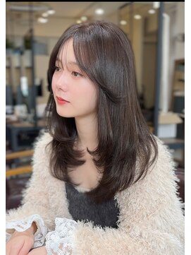 コート 表参道(Cote) ワンカールレイヤーカット/美髪レイヤーカット/顔まわりレイヤー
